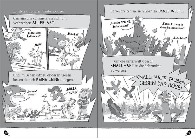 Produktbild: Knallharte Tauben lassen die Katze aus dem Sack (Band 5)
