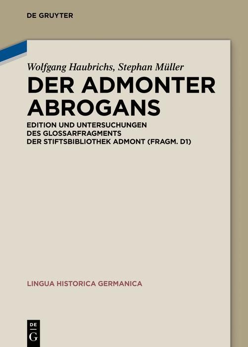 Produktbild: Der Admonter Abrogans