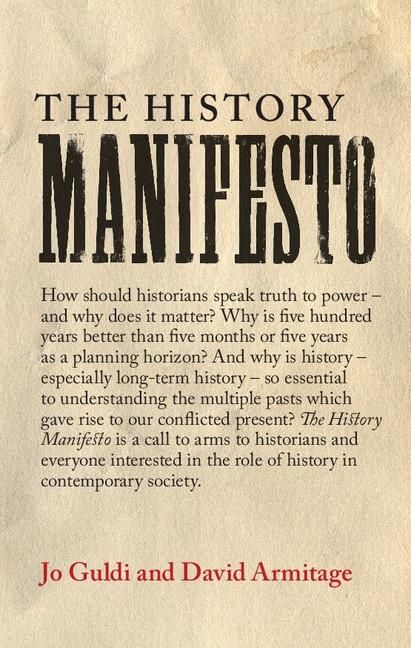 Produktbild: History Manifesto
