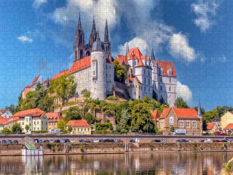 Produktbild: CALVENDO Puzzle Die Albrechtsburg in Mei&szlig;en | 1000 Teile Lege-Gr&ouml;&szlig;e 64x48cm Foto-Puzzle f&uuml;r gl&uuml;ckliche Stunden