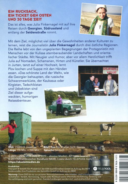 Produktbild: OSTW&Auml;RTS &ndash; Georgien &ndash; Sotschi - Seidenstra&szlig;e