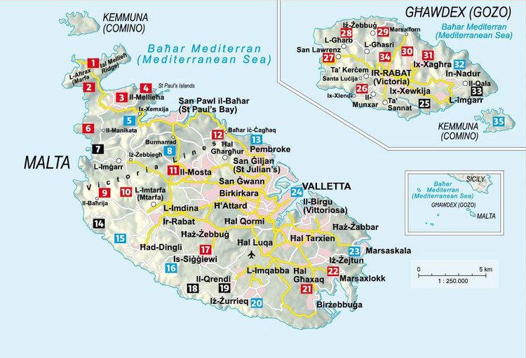 Produktbild: ROTHER Wanderf&uuml;hrer Malta - Gozo