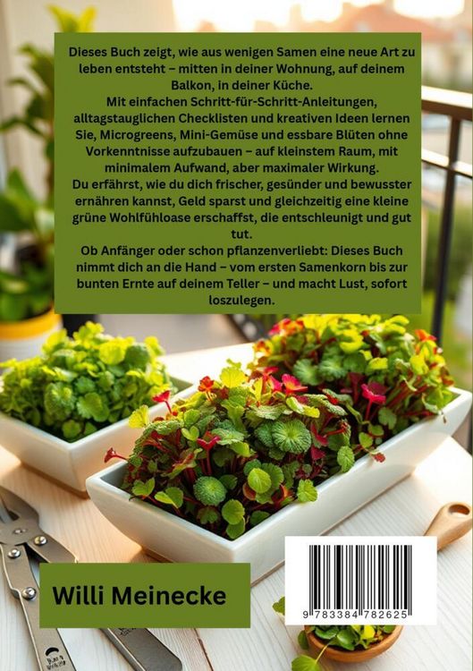 Produktbild: Balkon-Ernte-Boost: Microgreens anbauen - einfach, schnell, gesund