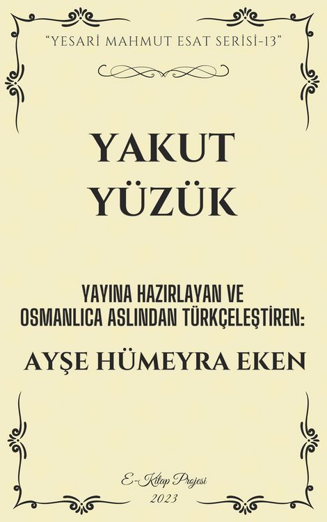 Produktbild: Yakut Y&uuml;z&uuml;k