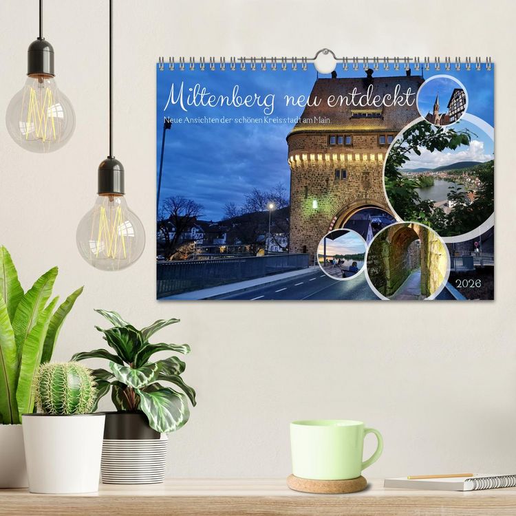 Produktbild: Miltenberg neu entdeckt (Wandkalender 2026 DIN A4 quer), CALVENDO Monatskalender