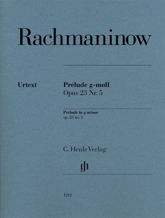 Produktbild: Sergej Rachmaninow - Prélude g-moll op. 23 Nr. 5
