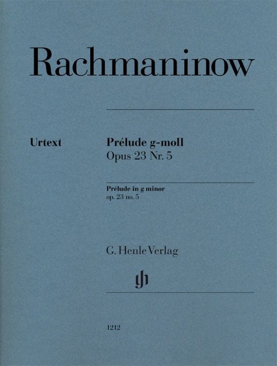 Bild vom Artikel Sergej Rachmaninow - Prélude g-moll op. 23 Nr. 5 vom Autor Sergej W. Rachmaninow