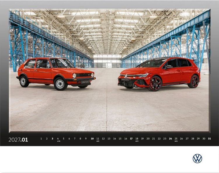 Produktbild: VW Golf GTI Calendar 2027