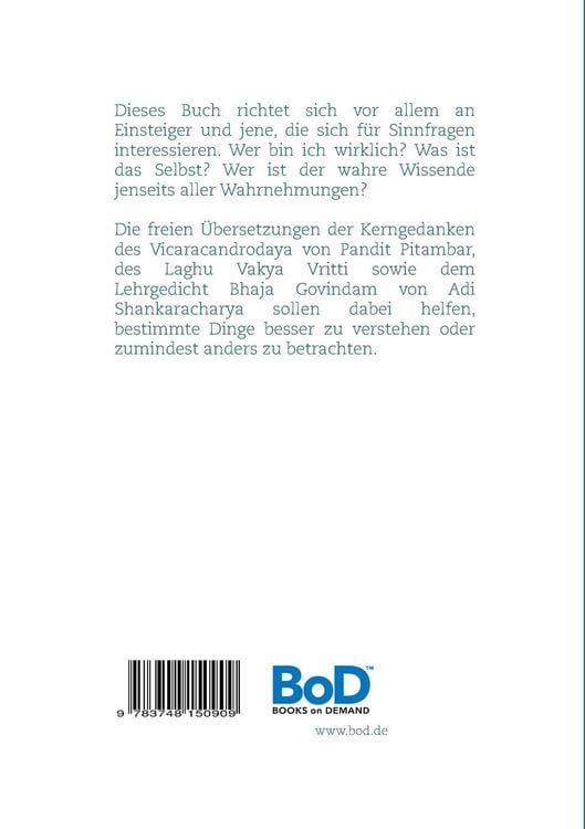 Produktbild: Grundlagen des Vedanta