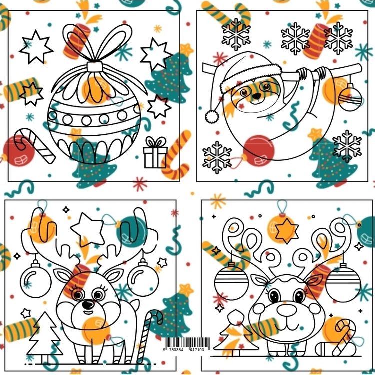 Produktbild: Joyful Christmas Coloring Adventure
