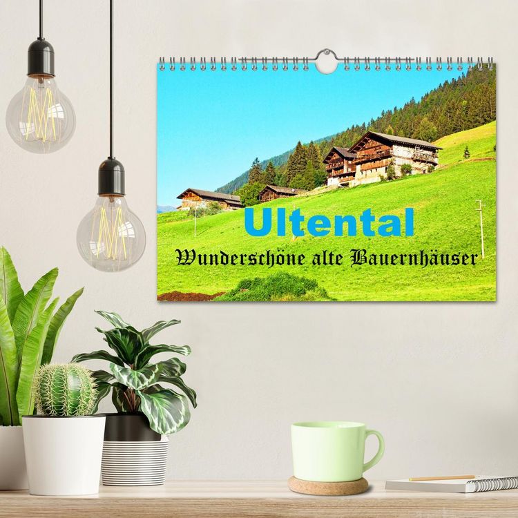Produktbild: Ultental Wundersch&ouml;ne alte Bauernh&auml;user (Wandkalender 2026 DIN A4 quer), CALVENDO Monatskalender