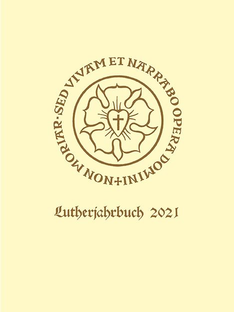 Produktbild: Lutherjahrbuch 88. Jahrgang 2021