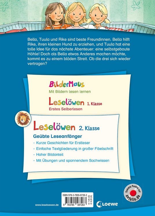 Produktbild: Lesel&ouml;wen 2. Klasse - M&auml;dchengeschichten