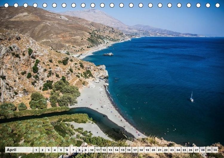Produktbild: Kreta - Paradies im Mittelmeer (Tischkalender immerw&auml;hrend DIN A5 quer)