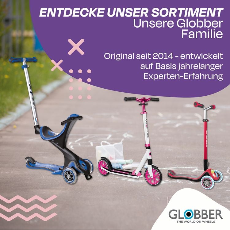 Produktbild: GLOBBER PRIMO FOLDABLE PLUS LIGHTS lila-