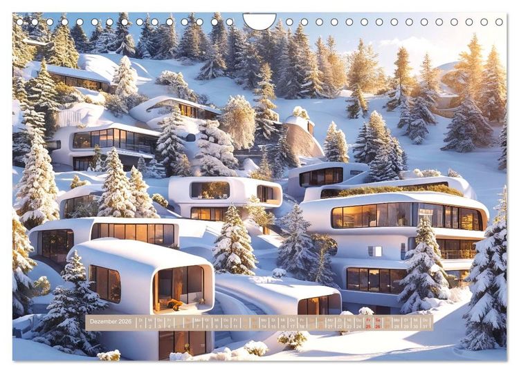 Produktbild: Idee des Wohnens (Wandkalender 2026 DIN A4 quer), CALVENDO Monatskalender