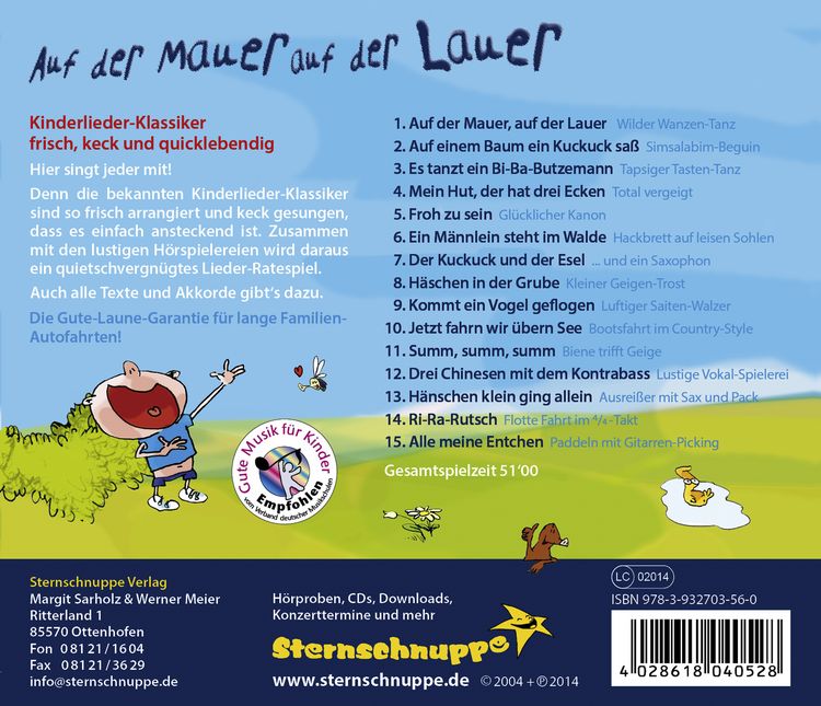Produktbild: Auf der Mauer, auf der Lauer