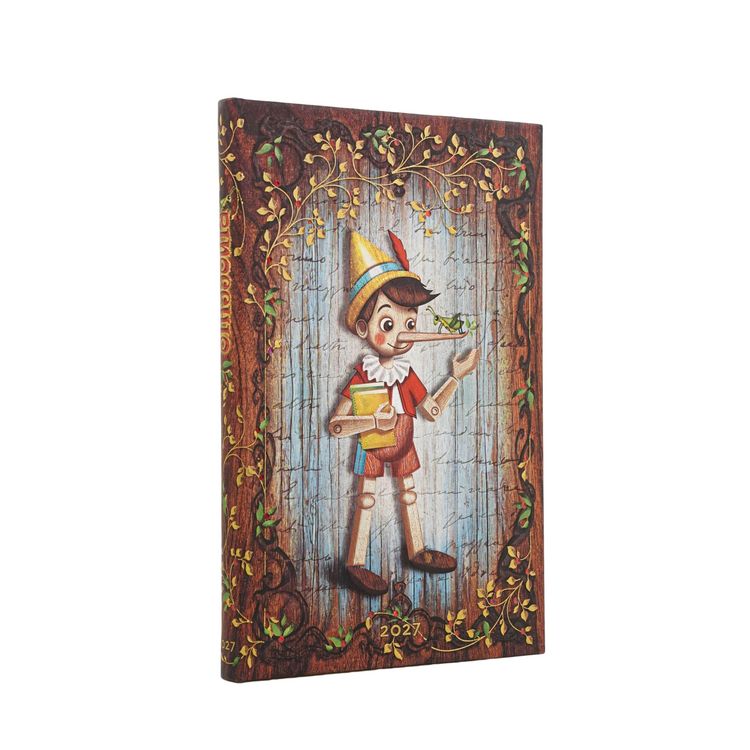 Produktbild: 12-Monatskalender 2027 Carlo Collodi, Pinocchio Maxi Verso