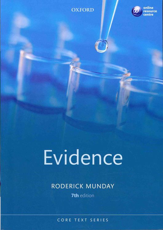 Produktbild: Munday, R: Evidence Core Text