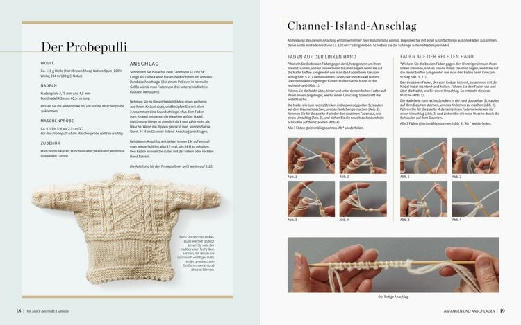 Produktbild: Am St&uuml;ck gestrickt: Ganseys