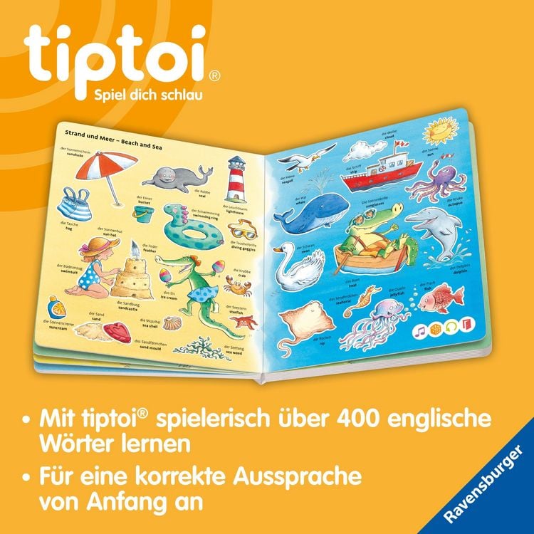 Produktbild: tiptoi&reg; - Mein erstes Bild-W&ouml;rterbuch Deutsch-Englisch