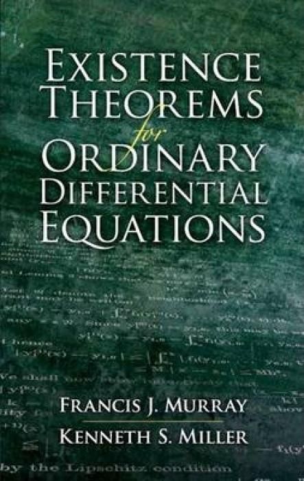 Produktbild: Murray, F: Existence Theorems for Ordinary Differential Equa