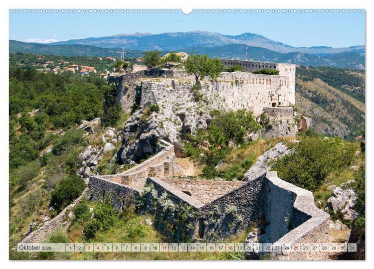 Produktbild: Kroatien - Zauberhaftes &Scaron;ibenik-Knin (hochwertiger Premium Wandkalender 2026 DIN A2 quer), Kunstdruck in Hochglanz