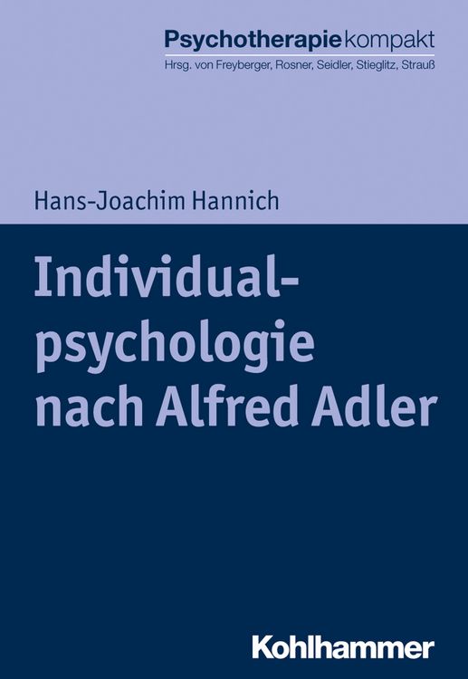 Produktbild: Individualpsychologie nach Alfred Adler