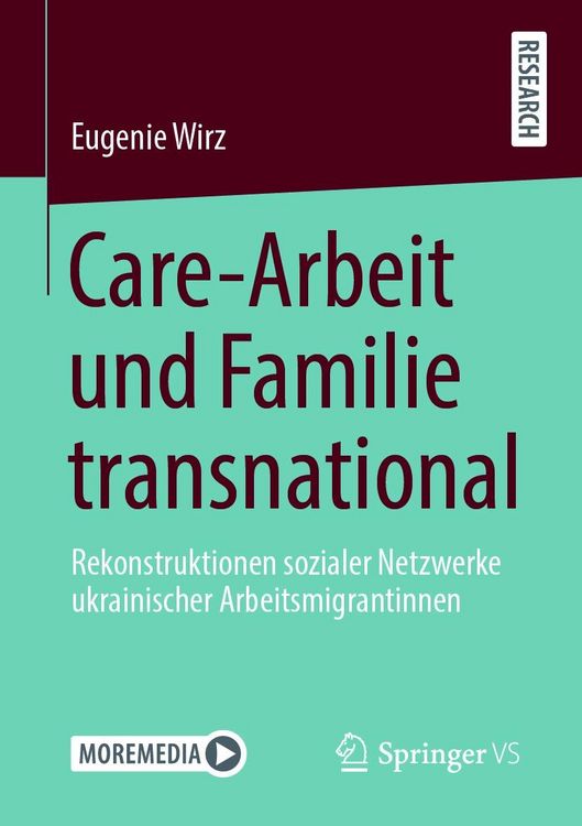 Produktbild: Care-Arbeit und Familie transnational