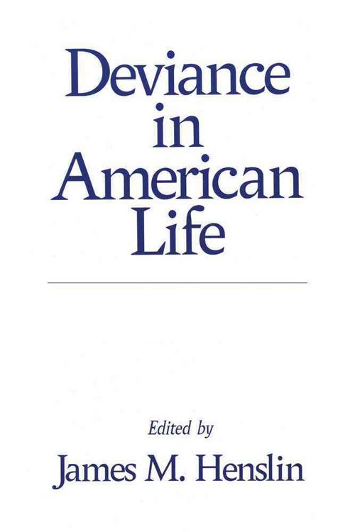 Produktbild: Deviance in Amer Life