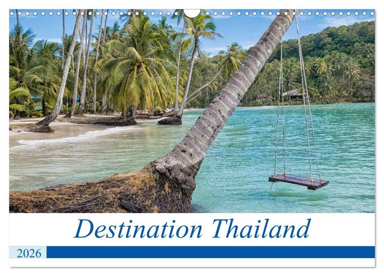 Produktbild: Destination Thailand (Wall Calendar 2026 DIN A3 landscape), CALVENDO 12 Month Wall Calendar