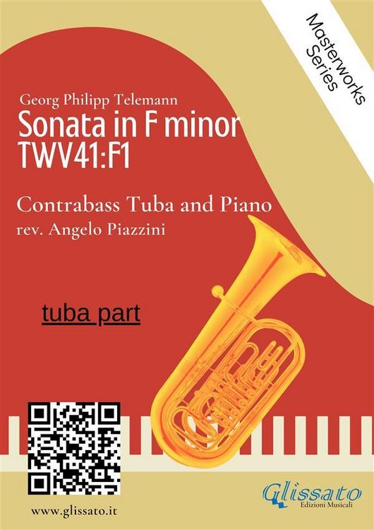 Produktbild: (tuba part) Sonata in F minor - Contrabass Tuba and Piano