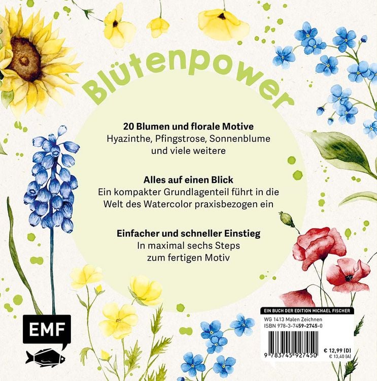 Produktbild: Mini Watercolor &ndash; Blumen
