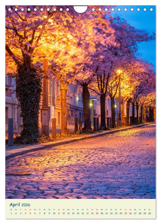 Produktbild: Halle/Saale - Meine Stadt im Licht (Wandkalender 2026 DIN A4 hoch), CALVENDO Monatskalender