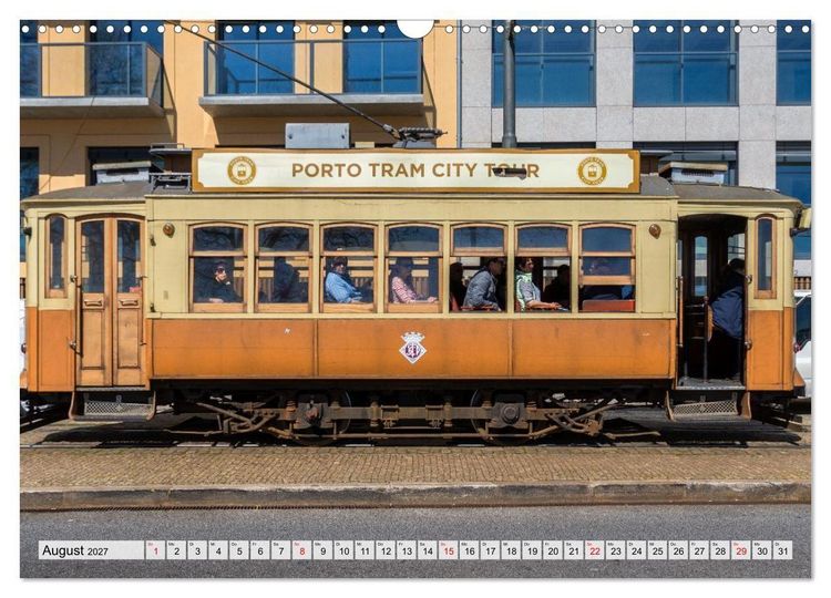 Produktbild: Porto Magisch - Am Ufer des Douro (Wandkalender 2027 DIN A3 quer), CALVENDO Monatskalender