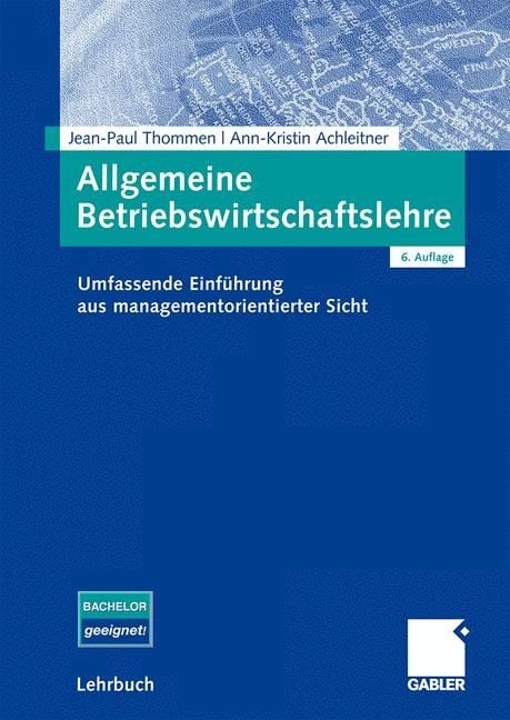Produktbild: Allgemeine Betriebswirtschaftslehre