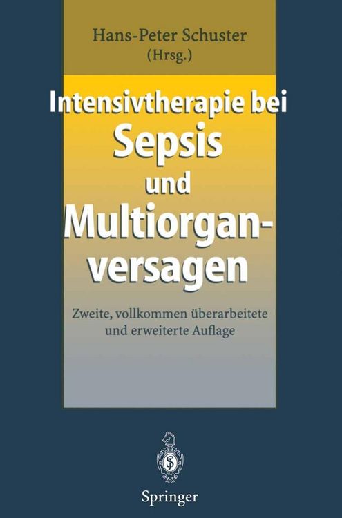 Produktbild: Intensivtherapie bei Sepsis und Multiorganversagen