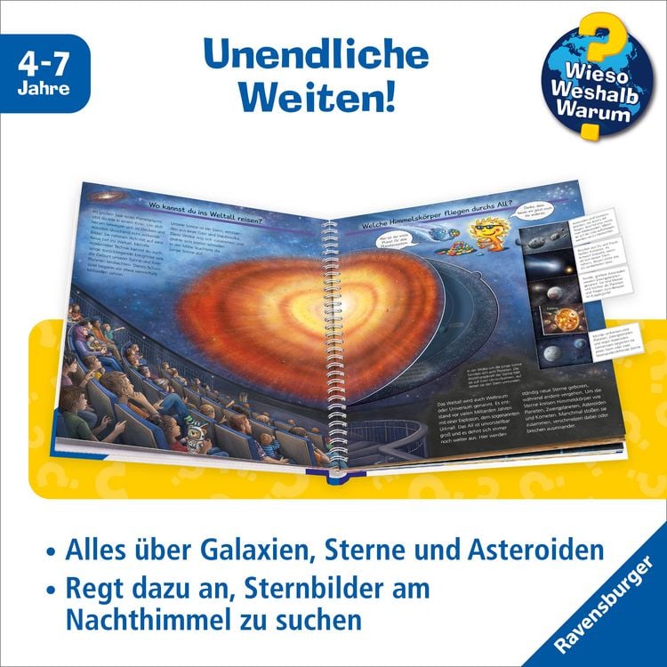 Produktbild: Wieso? Weshalb? Warum? Band 59 - Wir erforschen Sterne und Planeten
