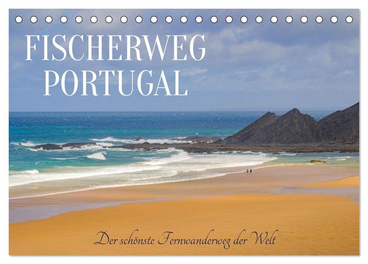 Produktbild: Fischerweg Portugal (Tischkalender 2026 DIN A5 quer), CALVENDO Monatskalender