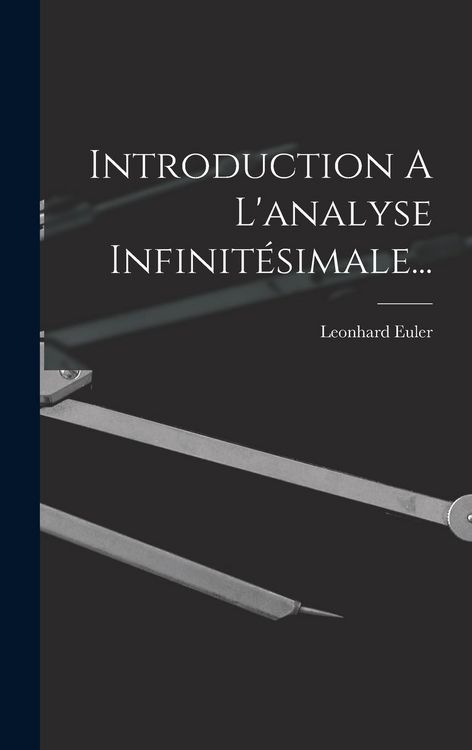 Produktbild: Introduction A L'analyse Infinit&eacute;simale...