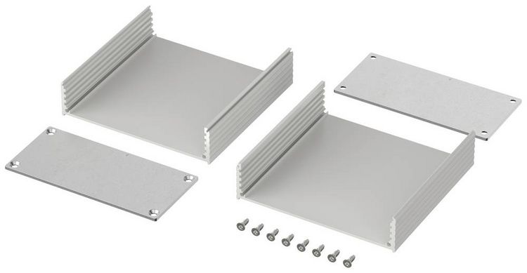 Produktbild: Bopla FILOTEC F 1048-100 97118100.HMT1 Profil-Geh&auml;use 105 x 48 x 100 Aluminium Aluminium (eloxiert) 1 St.