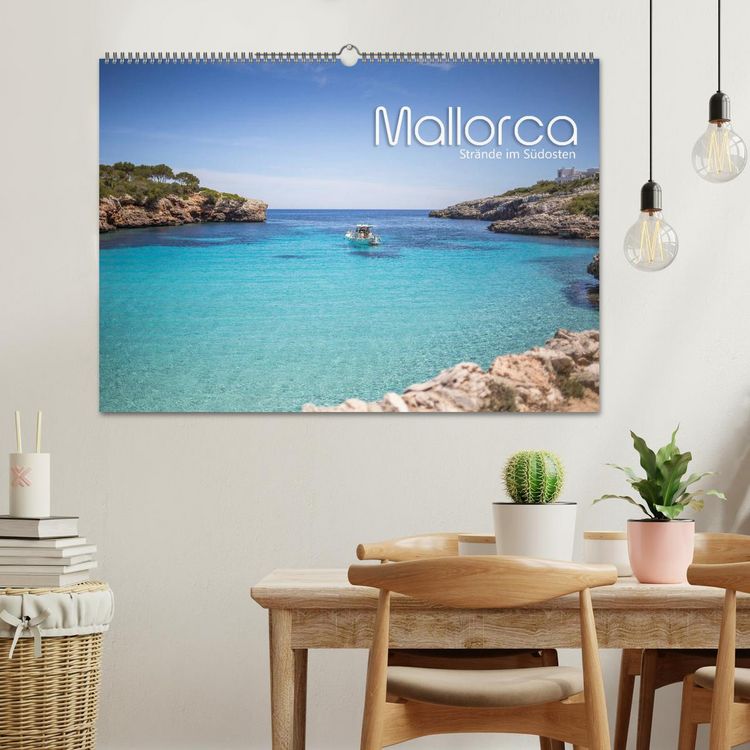 Produktbild: Mallorca - Str&auml;nde im S&uuml;dosten (Wandkalender 2026 DIN A2 quer), CALVENDO Monatskalender