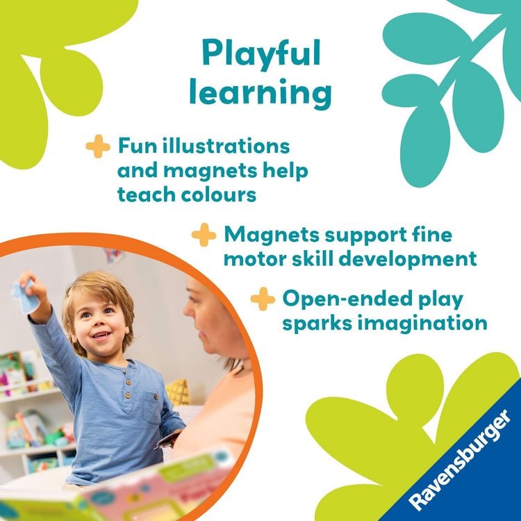 Produktbild: Play+ My first Magnetic Book: Match and Learn Colours