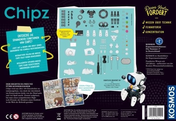 Produktbild: Chipz - Dein intelligenter Roboter
