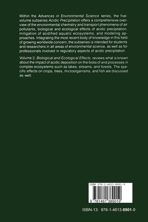 Produktbild: Acidic Precipitation