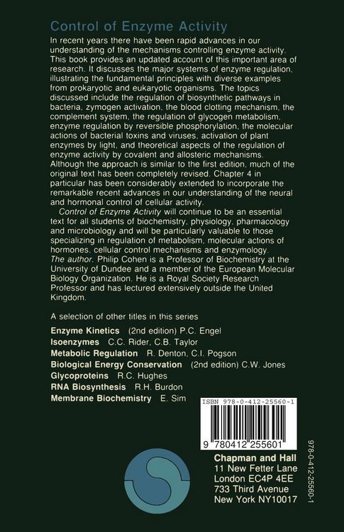 Produktbild: Control of Enzyme Activity