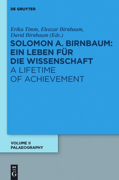 Produktbild: Pal&auml;ographie / Palaeography