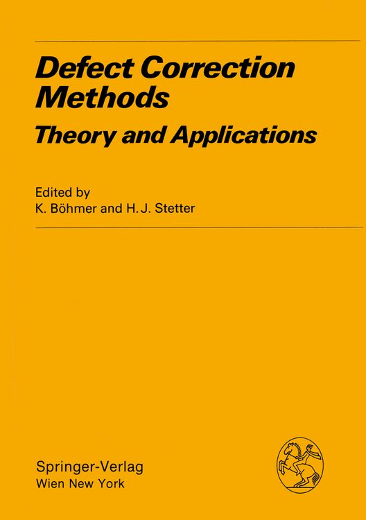 Produktbild: Defect Correction Methods