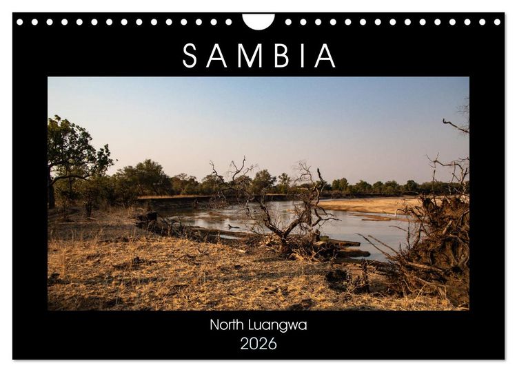 Produktbild: Sambia "Das wirkliche Afrika" (Wandkalender 2026 DIN A4 quer), CALVENDO Monatskalender