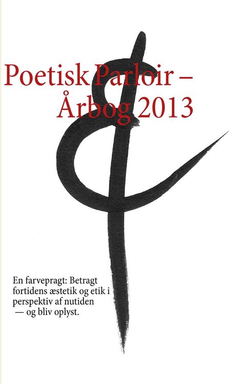 Produktbild: Poetisk Parloir - &Aring;rbog 2013
